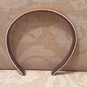 COACH LEATHER TWO TONE HEADBAND NWOT Buy COACH Black Leather Headbands from Next USA main image 3